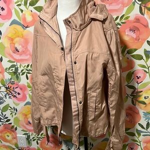 Pink Zara raincoat